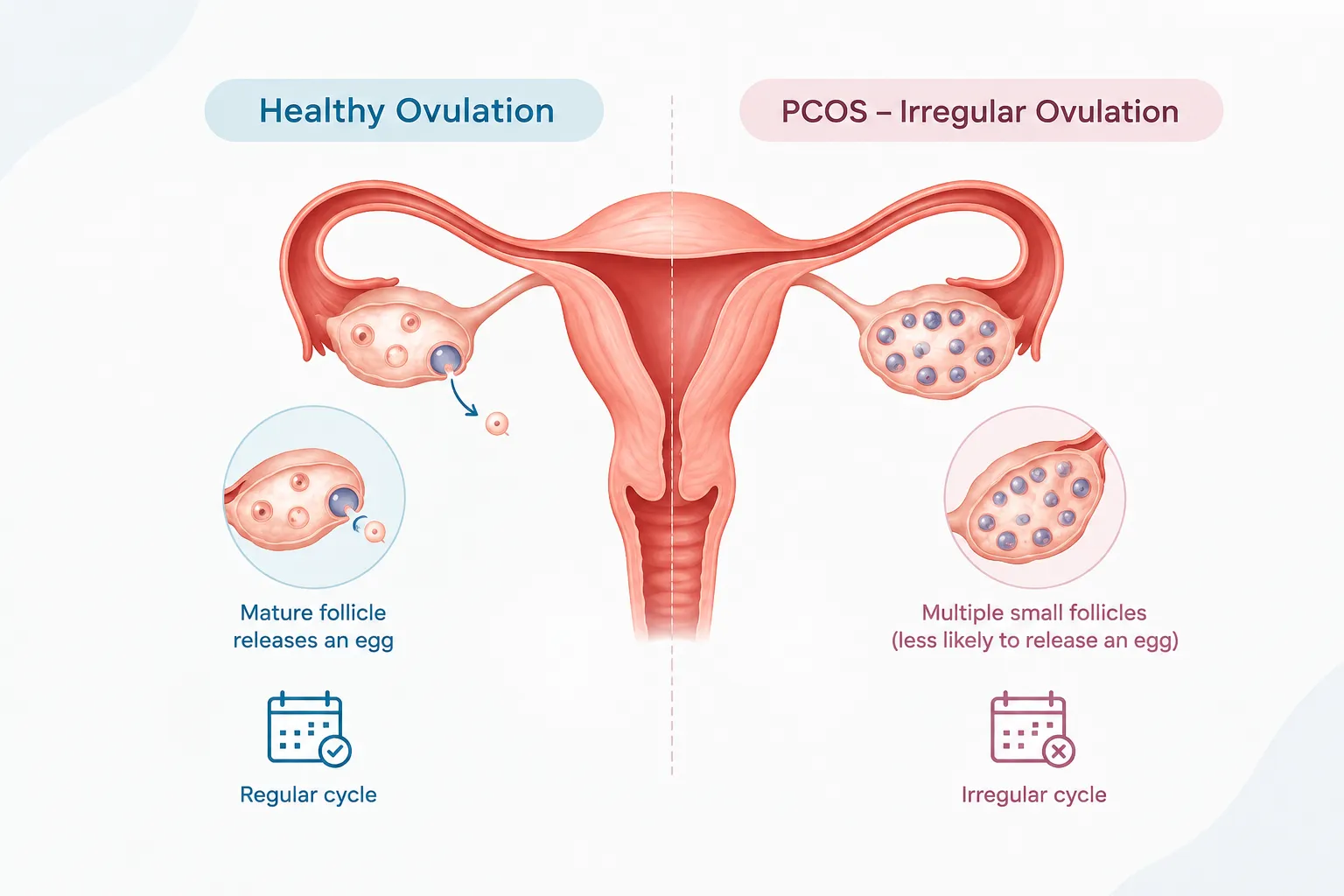 PCOS Can Affect Ovulation - drpallavichauhan PCOS Can Affect Ovulation