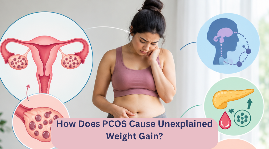 How Does PCOS Cause Unexplained Weight Gain?